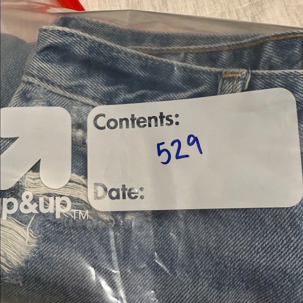 Abercrombie Annie High Rise Distressed Denim Jeans Size 0 - Picture 6 of 6